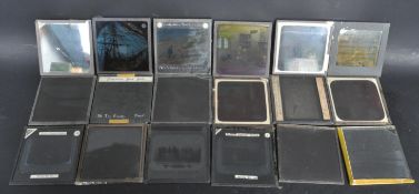 VICTORIAN GLASS LANTERN SLIDES