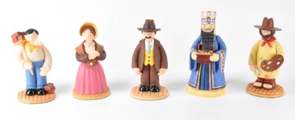 CAMBERWICK GREEN – ROBERT HARROP – X5 FIGURINES / STATUES