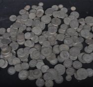 COLLECTION OF .925 SILVER ENGLISH COINS AND OTHER COINS