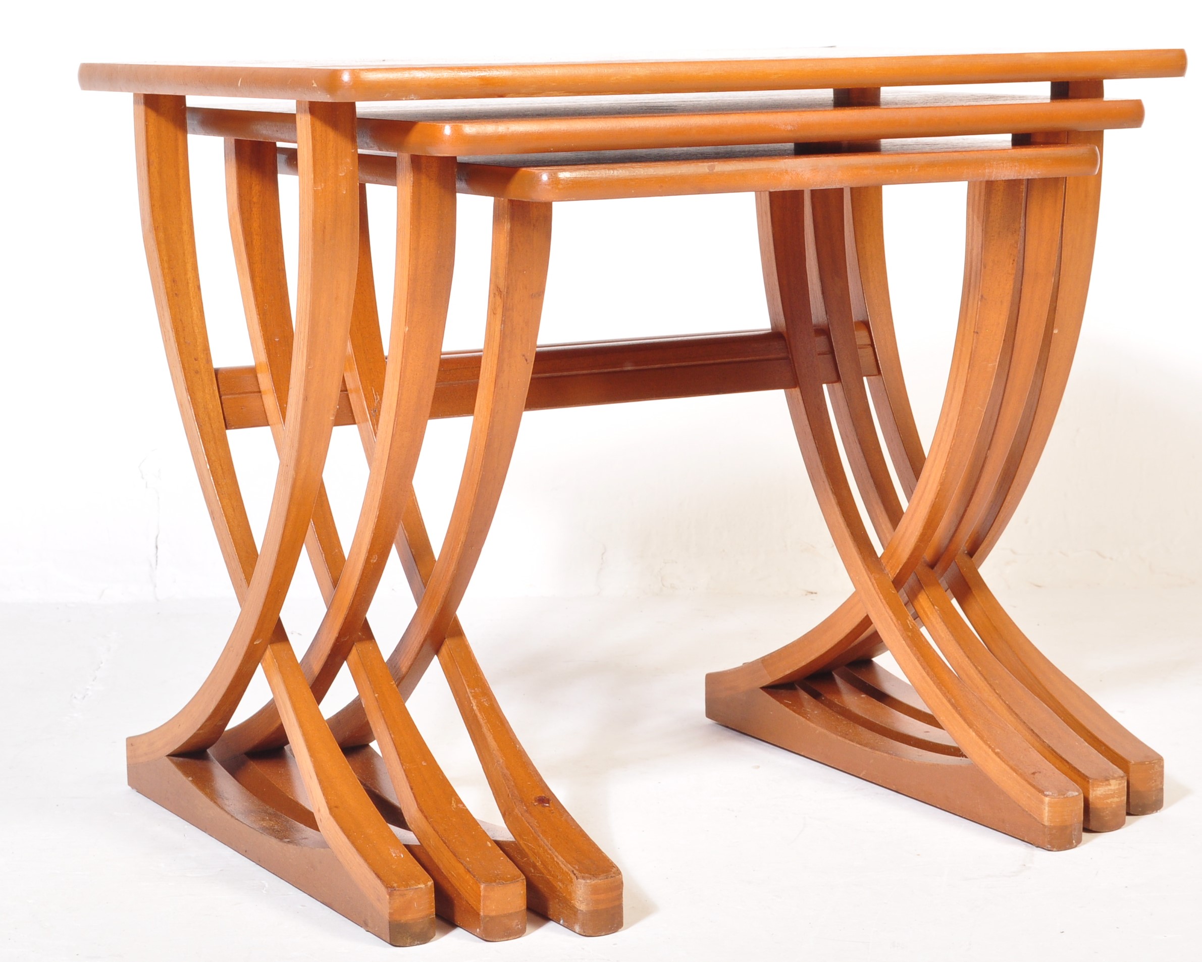 NATHAN NEST OF TABLES - TEAK - MID 20TH CENTURY CIRCA 1960S