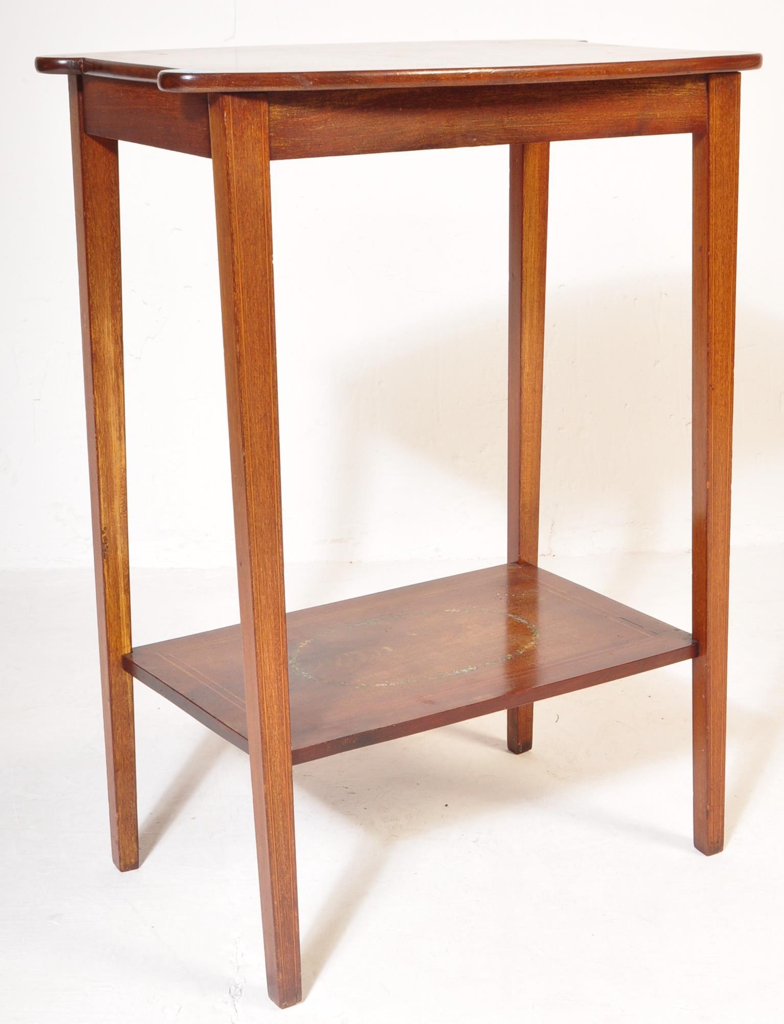 EARLY 20TH CENTURY EDWARDIAN MAHOGANY SIDE TABLE