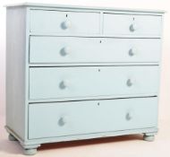 VICTORIAN 19TH CENTURY PAINTED CHEST OF DRAWERS