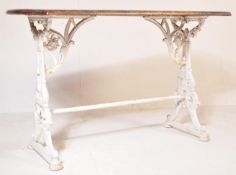 VICTORIAN COALBROOKDALE STYLE GARDEN TABLE