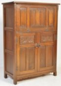 JACOBEAN REVIVAL OLD CHARM BUREAU / CABINET