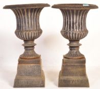 CLASSICAL STYLE CAST IRON GRAND TOUR URNS