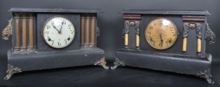 WM. L. GILBERT CLASSICAL MANTLE CLOCKS