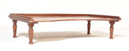 19TH CENTURY MAHOGANY BED TRAY