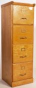 VINTAGE 20TH CENTURY PINE FILING CABINET