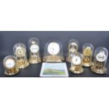 COLLECTION OF VINTAGE 20TH CENTURY ANNIVERSARY CLOCKS