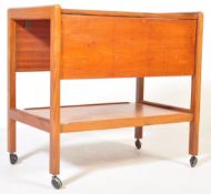 G PLAN - RETRO VINTAGE 20TH CENTURY TEAK WOOD TROLLEYS