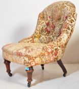 19TH CENTURY VICTORIAN NURSING CHAIRS