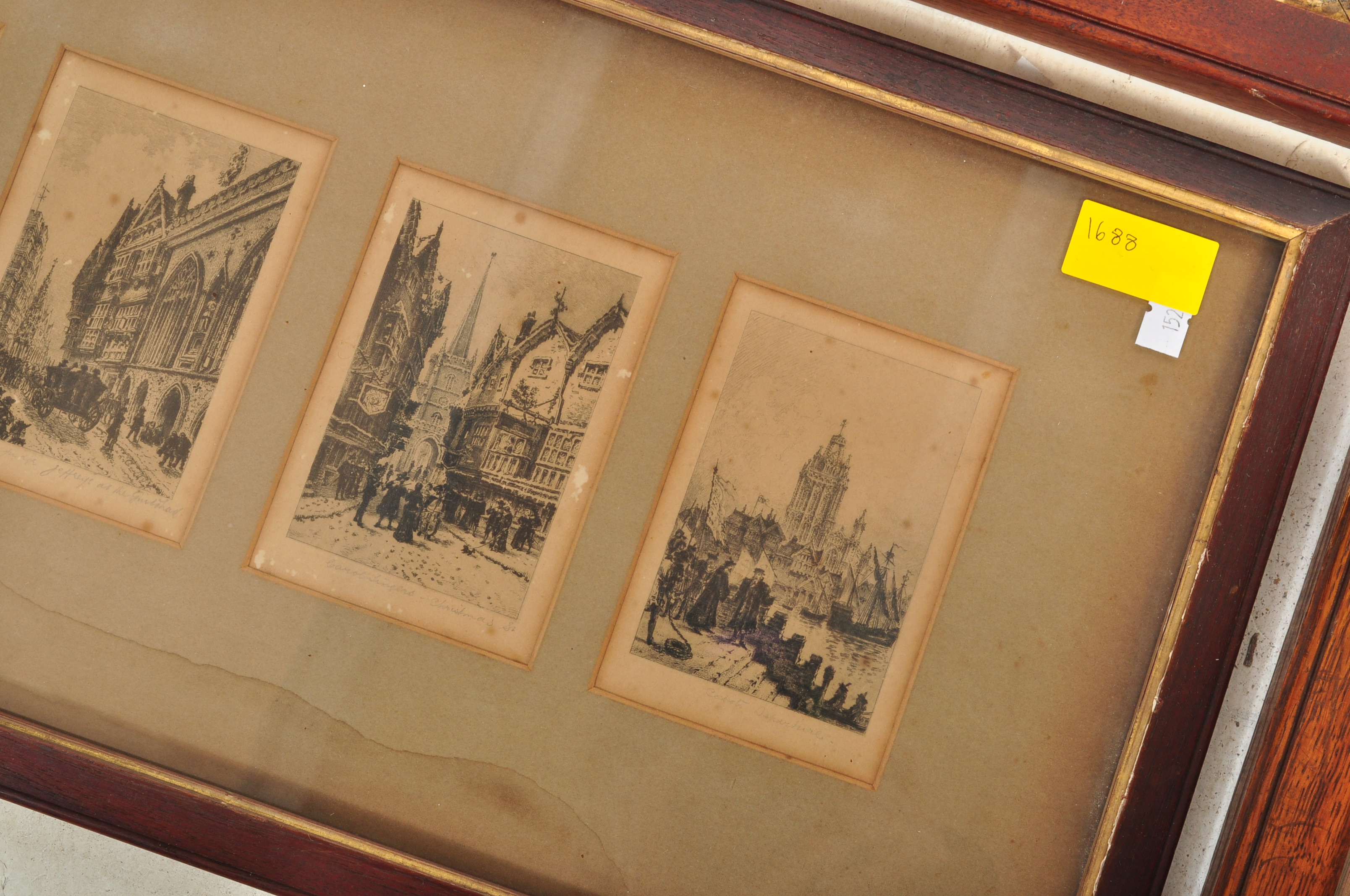 LOCAL BRISTOL INTEREST - 19TH CENTURY VICTORIAN ETCHINGS - Image 4 of 8