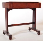 19TH CENTURY REGENCY MAHOGANY SIDE TABLE