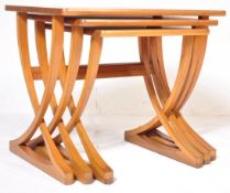 NATHAN - MID CENTURY TEAK NEST OF TABLES