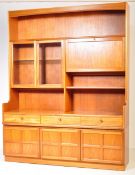 NATHAN - BRITISH MODERN DESIGN - RETRO TEAK WALL UNIT