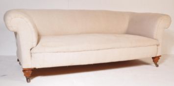 MANNER OF HOWARD VICTORIAN SOFA SETTEE