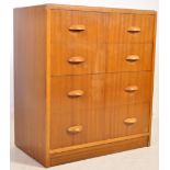 ERNEST GOMME FOR G-PLAN WALNUT CHEST OF DRAWERS