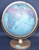 RETRO VINTAGE 20TH CENTURY DESKTOP GLOBE