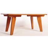 MID CENTURY RETRO OAK COFFEE OCCASIONAL TABLE