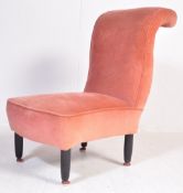 RETRO VINTAGE MID 20TH CENTURY BOUDOIR CHAIR