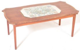 EDWARDIAN TAPESTRY OCCASIONAL COFFEE TABLE