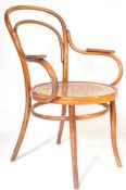 EARLY 20TH CENTURY THONET STYLE BENTWOOD CAFE ARMCHAIR
