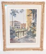 VINTAGE 20TH CENTURY WATERCOLOUR PAINTING OF THE GRAND CANAL