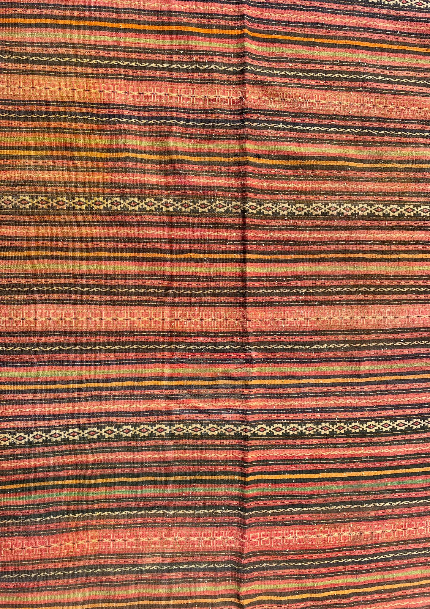 AN EARLY 20TH CENTURY KASHGAI - NAVAJO - FLOOR RUG - Image 4 of 5