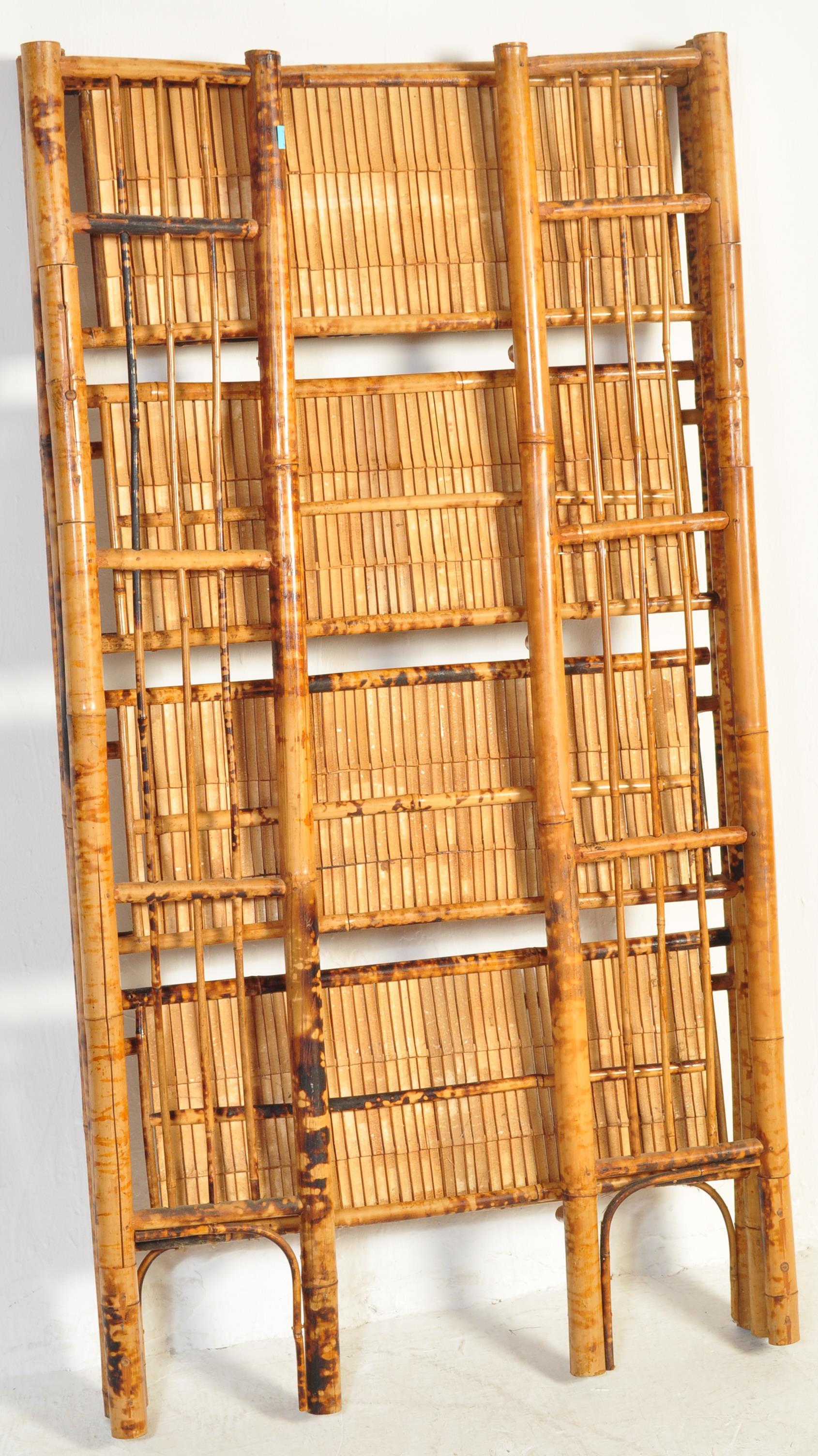 EARLY 20TH CENTURY AESTHETIC MOVEMENT BAMBOO SHELVES - Image 6 of 6