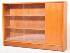 RETRO VINTAGE MID 20TH CENTURY CIRCA 1960S TEAK BOOKCASE