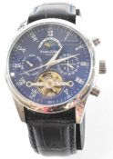 SWAN & EDGAR 1811 AUTOMATIC STAINLESS STEEL WRISTWATCH