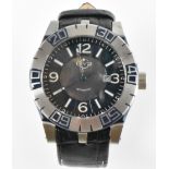 GEVRIL AUTOMATIC STAINLESS STEEL WRIST WATCH