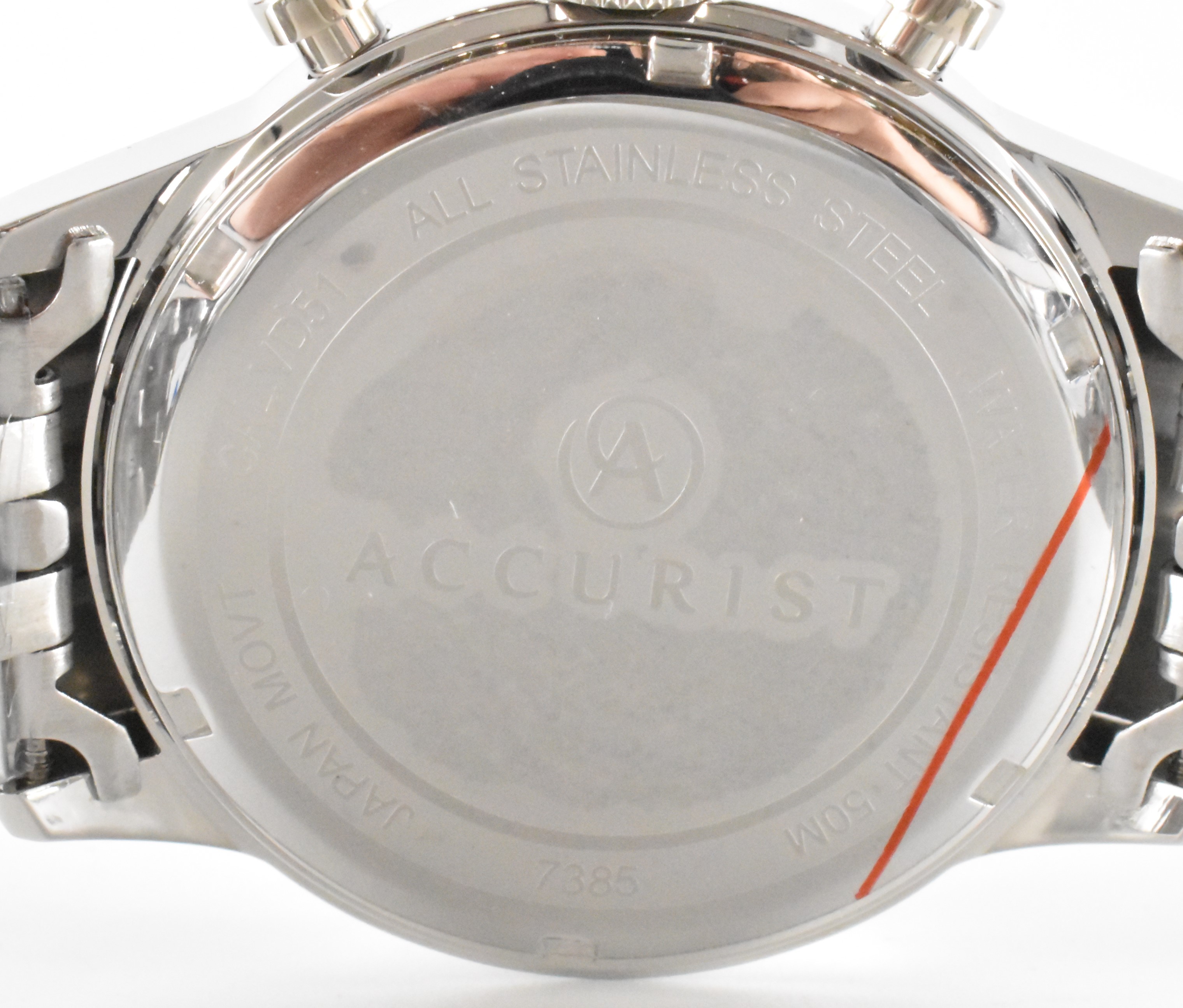 ACCURIST STAINLESS STEEL CHRONOGRAPH WRISTWATCH - Image 4 of 5