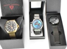 GROUP OF WATCHES TO INCLUDE SEKONDA, BREED & SWISS LEGEND