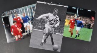 ENGLAND FOOTBALL - RAY WILSON - SIGNED PHOTOS