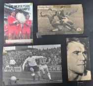 COLLECTION OF 1960S FOOTBALL AUTOGRAPHS