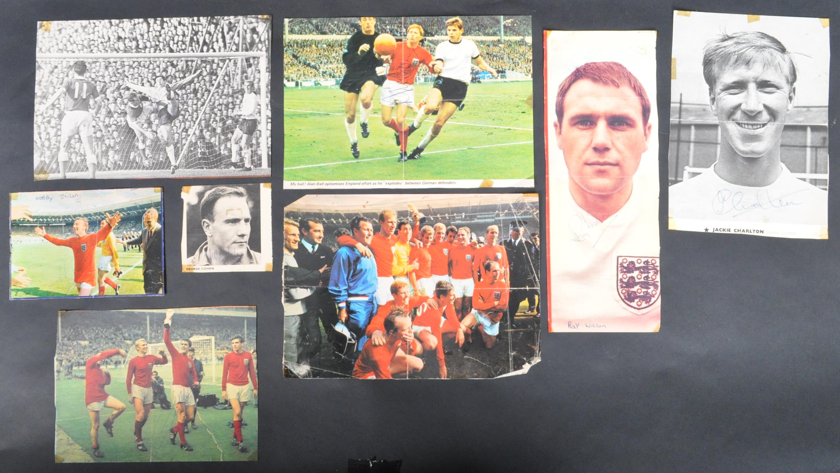 WORLD CUP 1966 WINNING TEAM - FOOTBALL AUTOGRAPHS