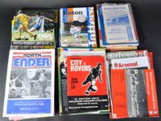 LARGE COLLECTION OF FOOTBALL PROGRAMMES