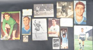 COLLECTION OF VINTAGE FOOTBALL AUTOGRAPHS