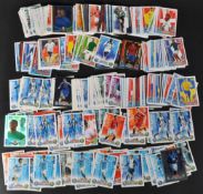 A LARGE COLLECTION OF ASSORTED FOOTBALL TRADING CARDS