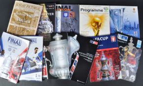 COLLECTION OF FA CUP FINAL FOOTBALL PROGRAMMES