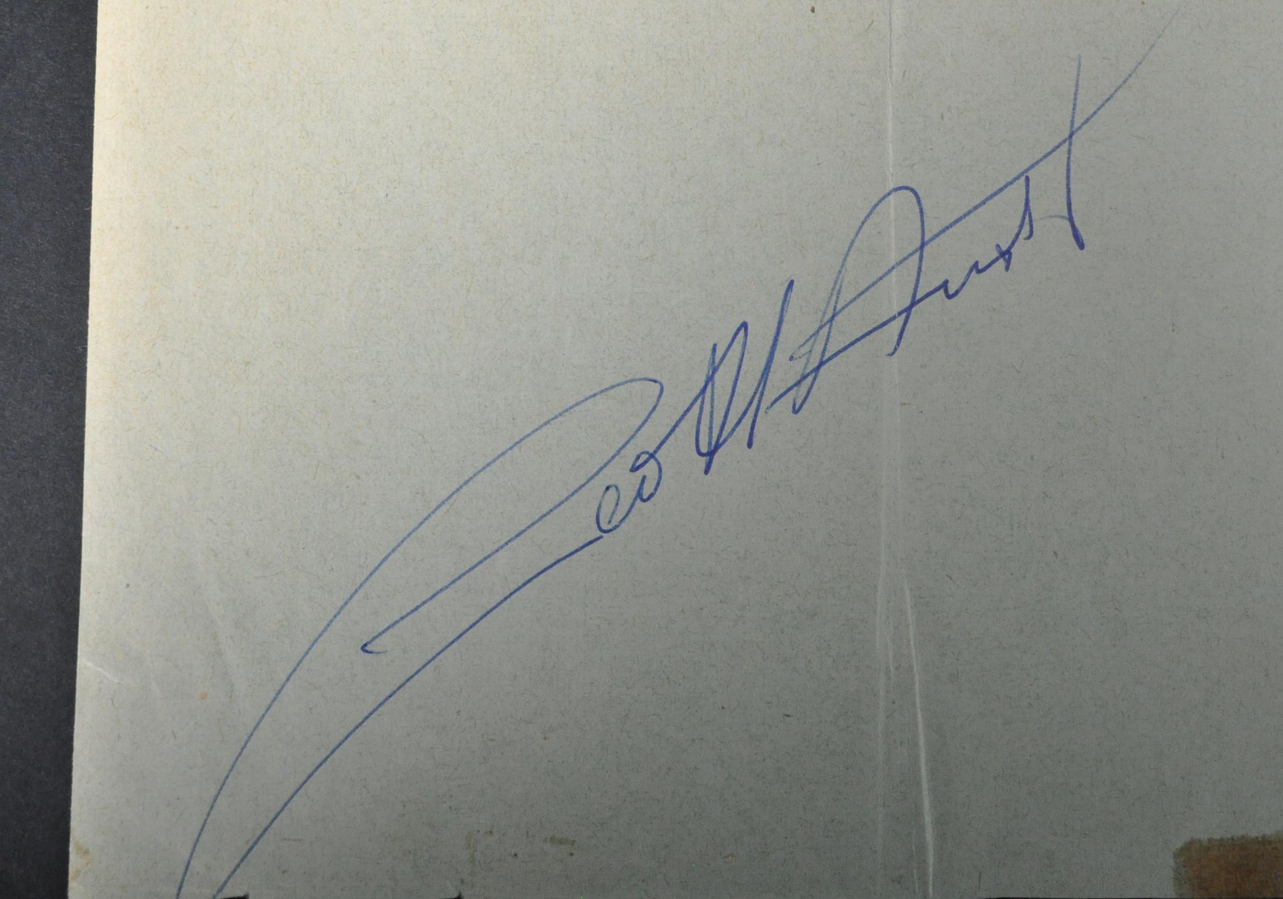 VINTAGE COLLECTION OF 1960S FOOTBALL AUTOGRAPHS - Image 2 of 6