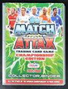 TOPPS MATCH ATTAX TRADING CARD GAME COLLECTOR BINDER 2012/13