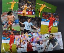 INTERNATIONAL FOOTBALL - COLLECTION OF AUTOGRAPHS