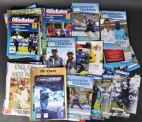 COLLECTION OF GLOUCESTERSHIRE CRICKET CLUB PROGRAMMES