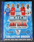 TOPPS MATCH ATTAX TRADING CARD GAME COLLECTOR BINDER 2013/14