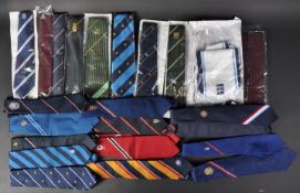 COLLECTION OF SPORTING TIES FROM DIFFERENT CLUB AND NATIONAL TEAMS.