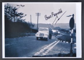GREAT TRAIN ROBBERY - BRUCE REYNOLDS & RONNIE BIGGS SIGNED PHOTO