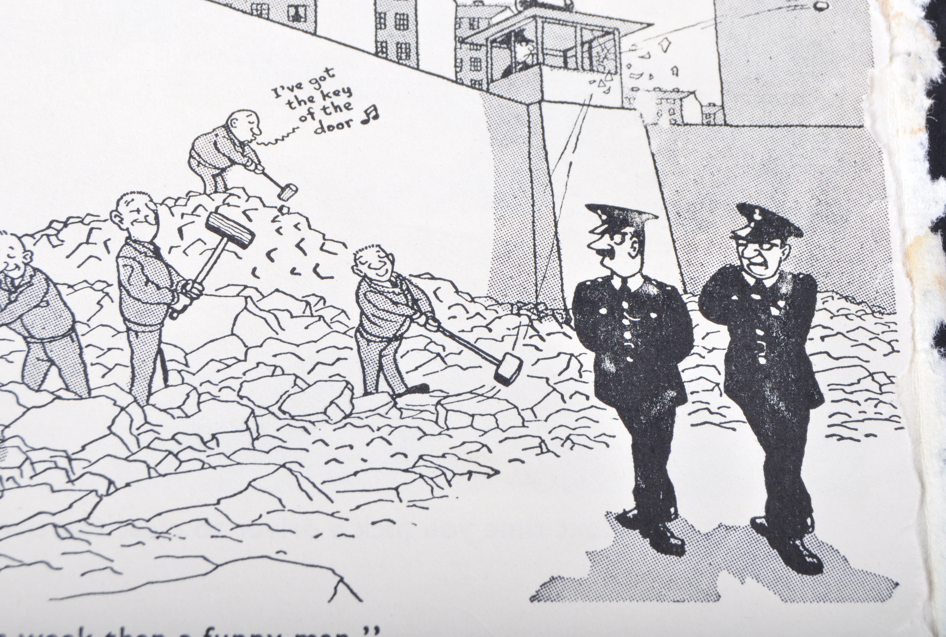 GREAT TRAIN ROBBERY - RONNIE BIGGS (1929-2013) - SIGNED GILES CARTOON - Image 3 of 4