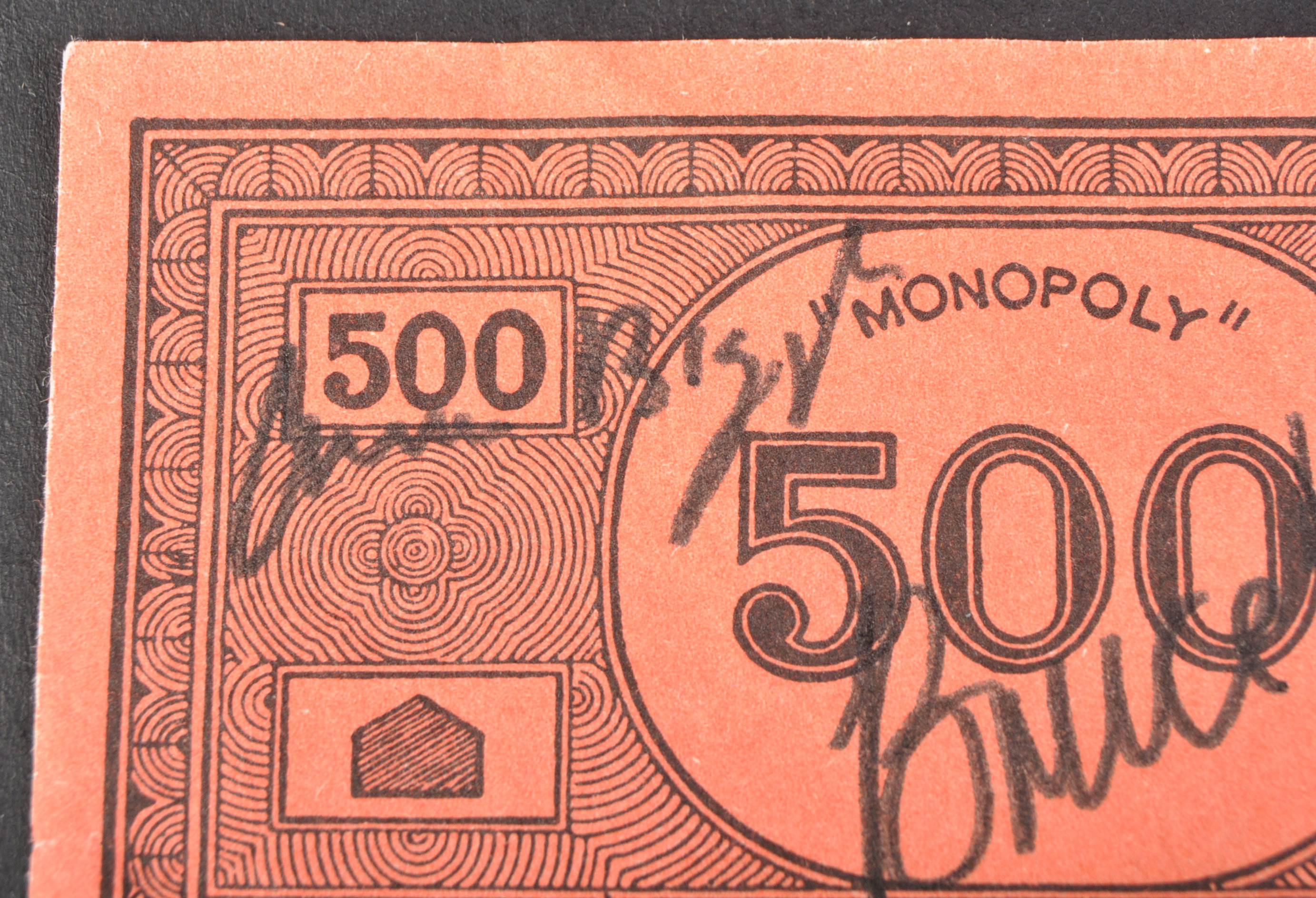 GREAT TRAIN ROBBERY - DUAL SIGNED MONOPOLY BANK NOTE - Image 2 of 3